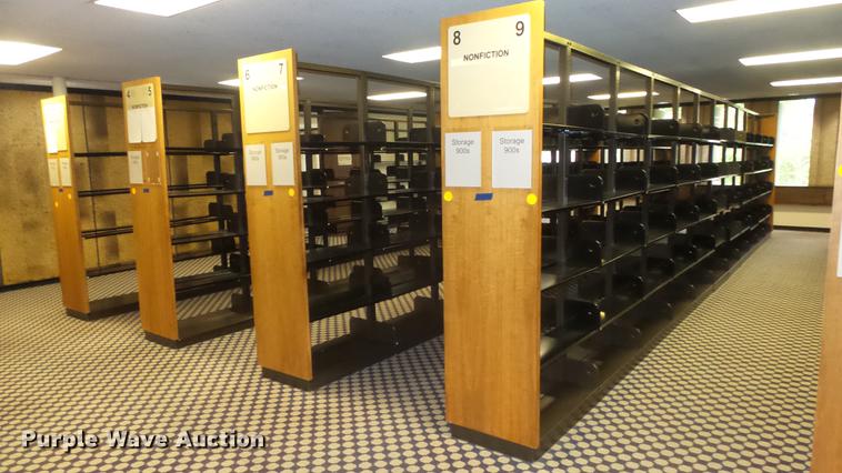 image for item EF9098 (11) floor-to-celinig style bookshelves