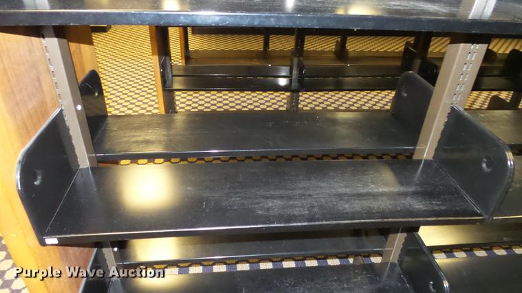 image for item EF9098 (11) floor-to-celinig style bookshelves