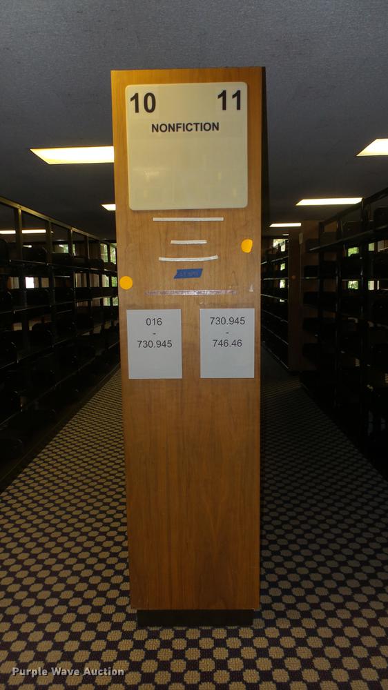 image for item EF9098 (11) floor-to-celinig style bookshelves