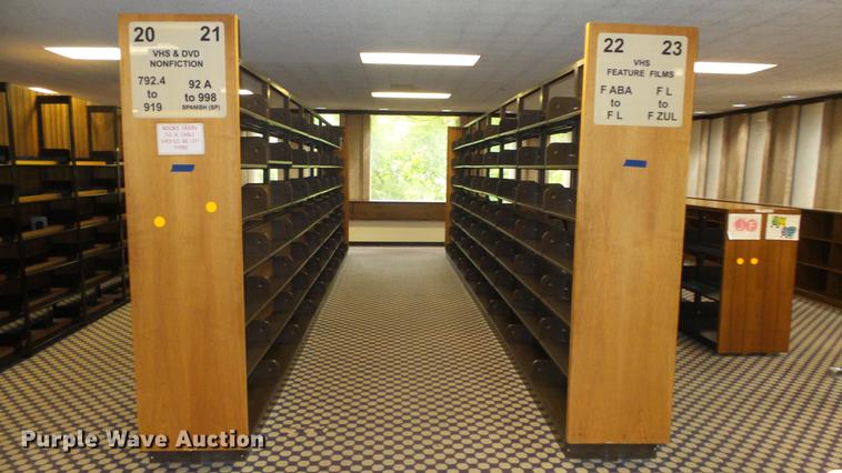 image for item EF9098 (11) floor-to-celinig style bookshelves