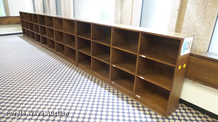 image for item EF9100 (3) wood bookshelves