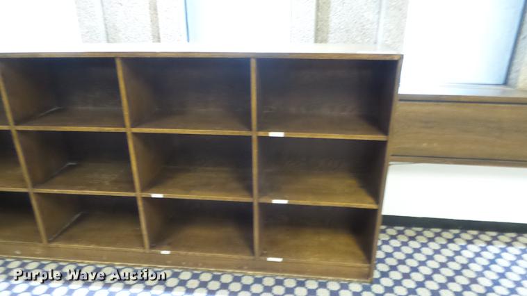 image for item EF9100 (3) wood bookshelves