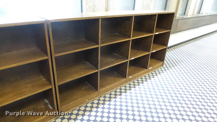 image for item EF9100 (3) wood bookshelves