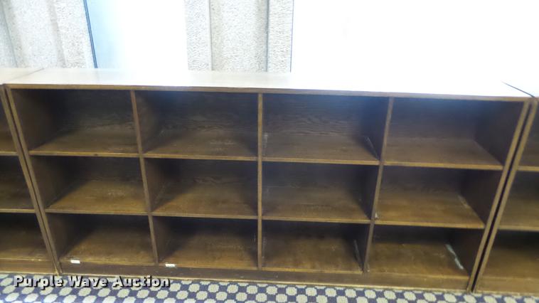 image for item EF9100 (3) wood bookshelves