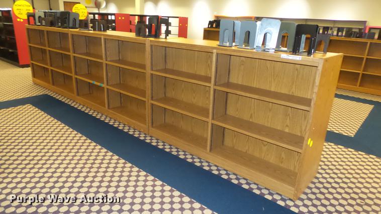 image for item EF9106 (6) wood bookshelves