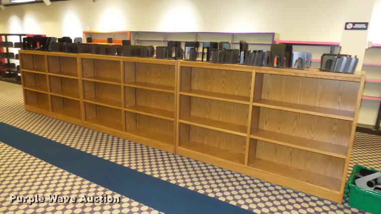 image for item EF9106 (6) wood bookshelves