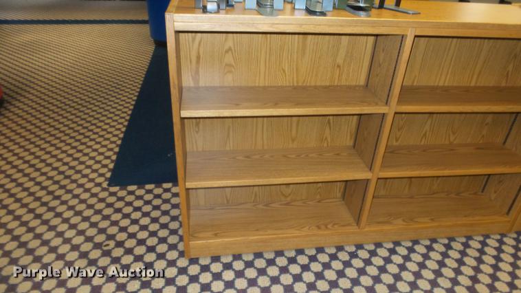 image for item EF9106 (6) wood bookshelves