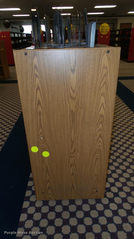 image for item EF9106 (6) wood bookshelves