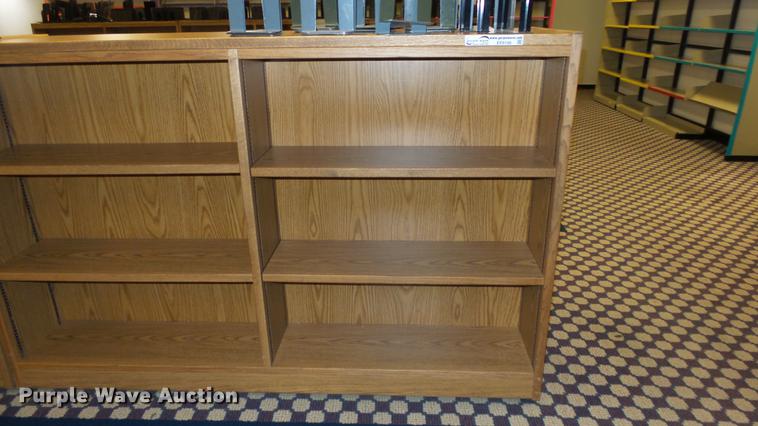 image for item EF9106 (6) wood bookshelves