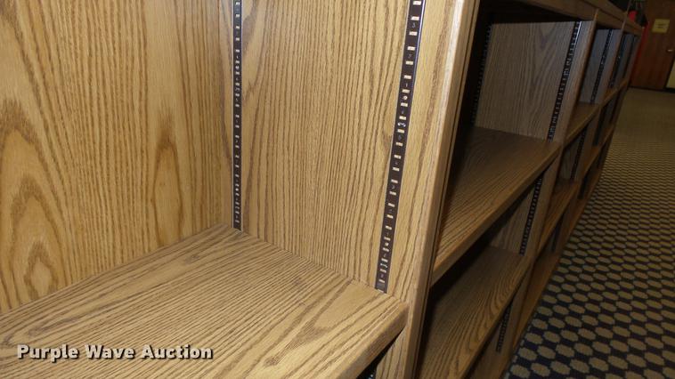 image for item EF9106 (6) wood bookshelves