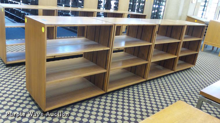 image for item ET9253 (11) wood bookshelves