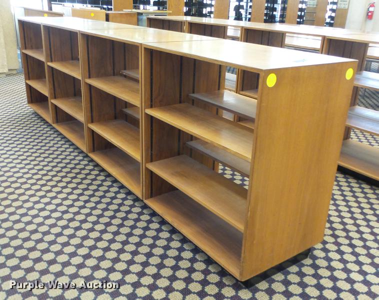 image for item ET9253 (11) wood bookshelves