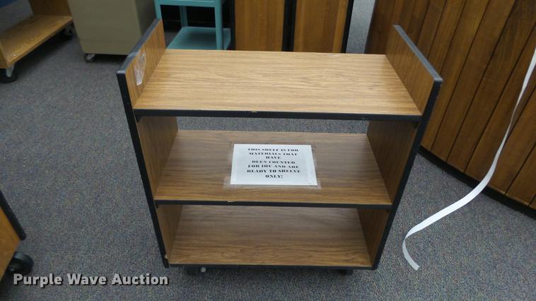 image for item ET9259 (15) rolling book caddys