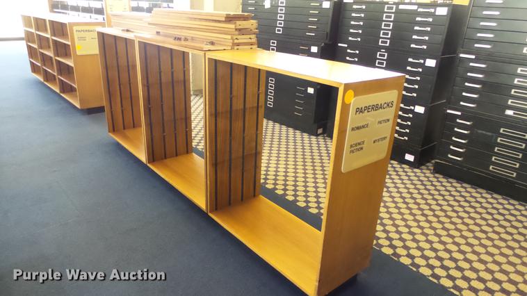 image for item ET9270 (4) wood bookcases