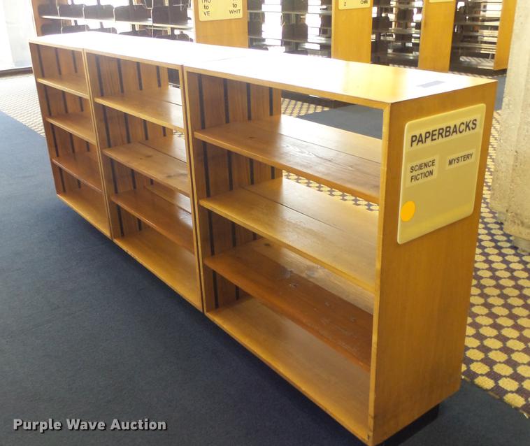 image for item ET9270 (4) wood bookcases