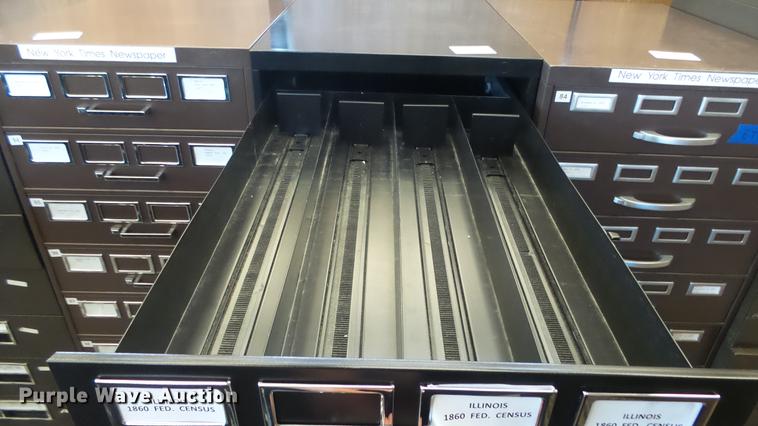 image for item ET9271 (10) assorted index card cabinets