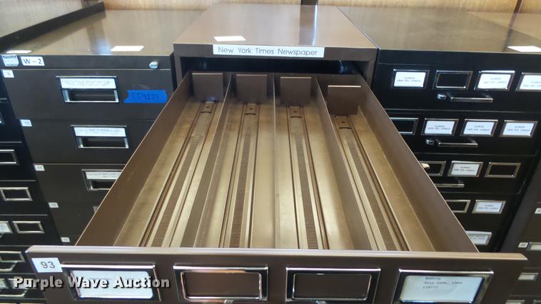 image for item ET9271 (10) assorted index card cabinets