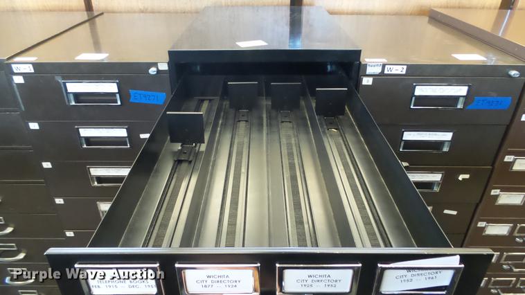 image for item ET9271 (10) assorted index card cabinets