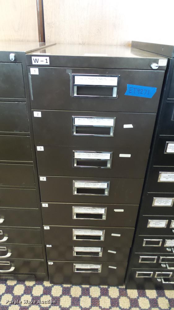 image for item ET9271 (10) assorted index card cabinets