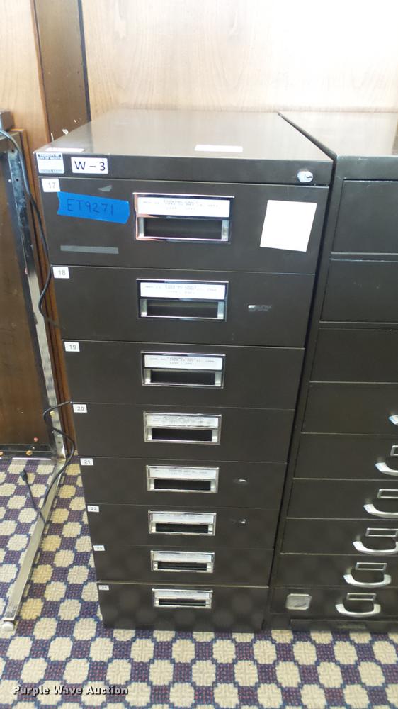 image for item ET9271 (10) assorted index card cabinets