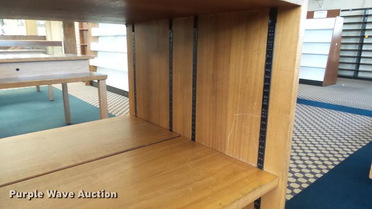 image for item ET9274 (3) wood bookshelves