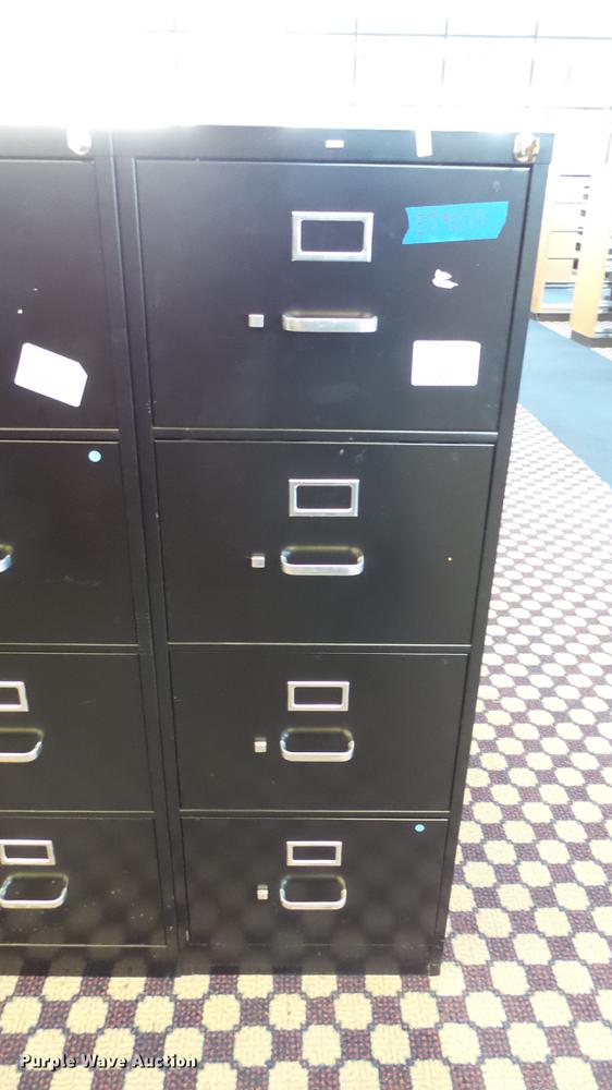 image for item ET9275 (18) Hon four drawer file cabinets