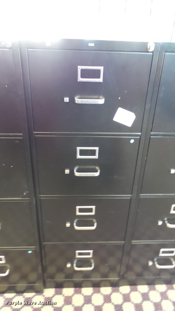 image for item ET9275 (18) Hon four drawer file cabinets