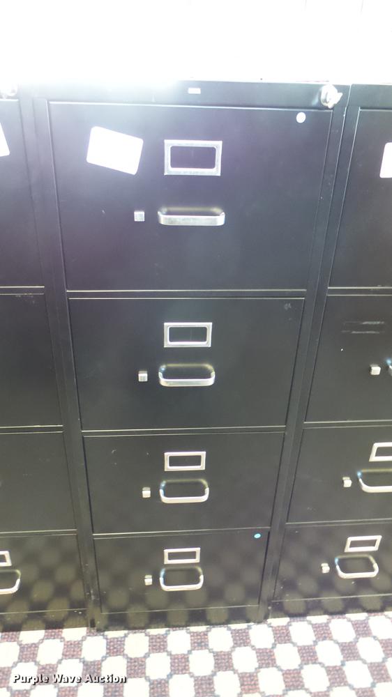 image for item ET9275 (18) Hon four drawer file cabinets