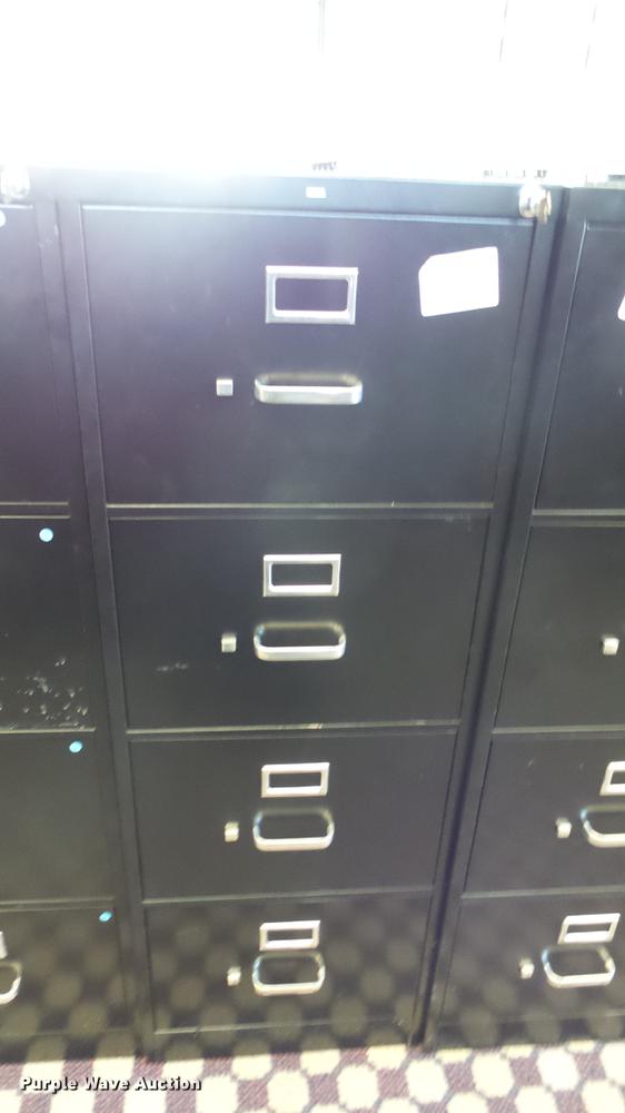 image for item ET9275 (18) Hon four drawer file cabinets