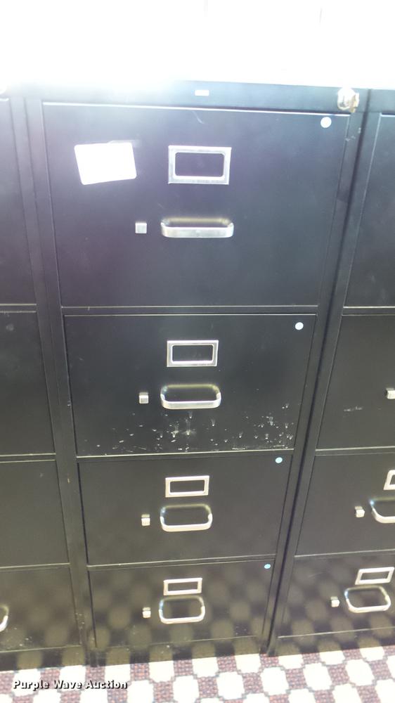 image for item ET9275 (18) Hon four drawer file cabinets