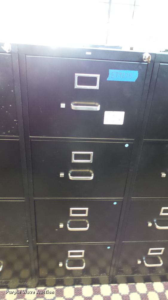 image for item ET9275 (18) Hon four drawer file cabinets