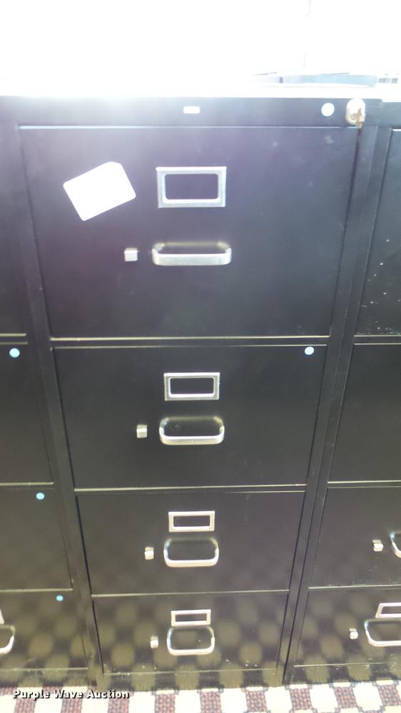 image for item ET9275 (18) Hon four drawer file cabinets