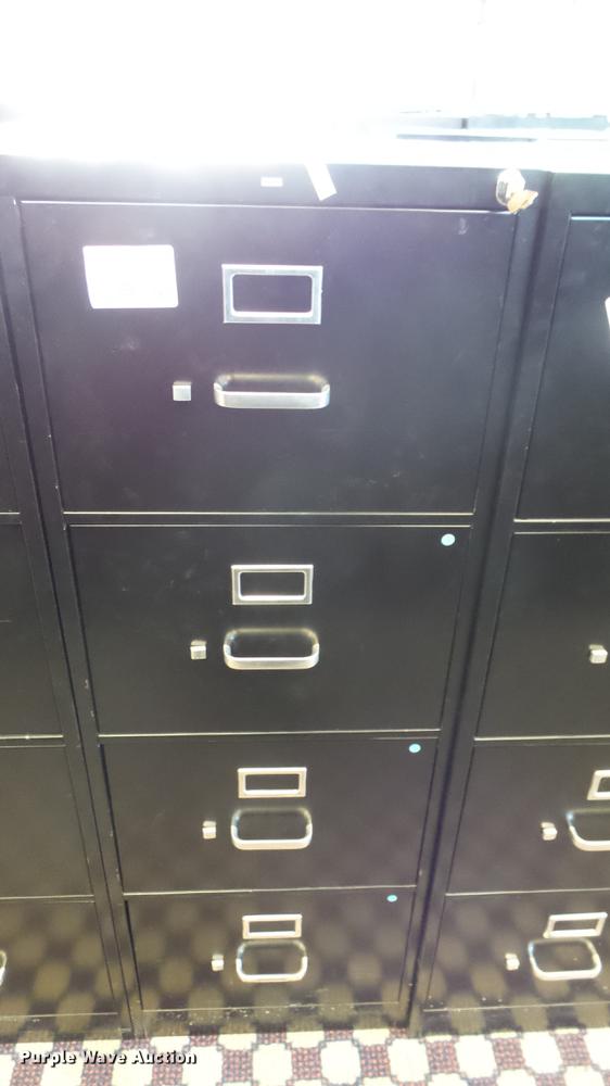 image for item ET9275 (18) Hon four drawer file cabinets