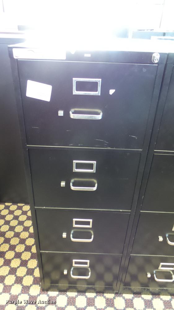 image for item ET9275 (18) Hon four drawer file cabinets