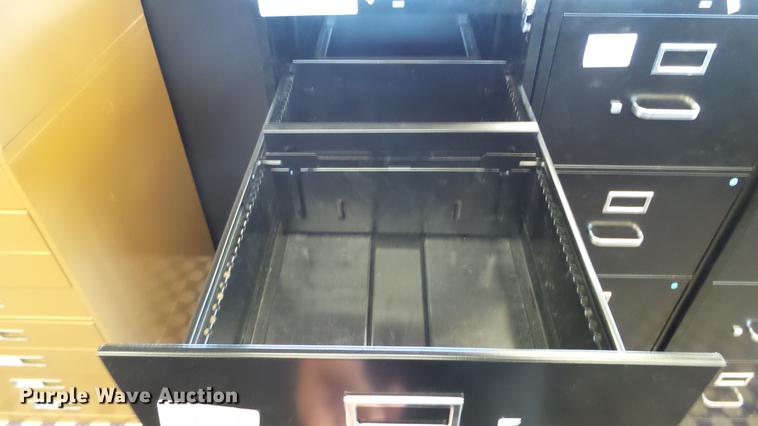 image for item ET9275 (18) Hon four drawer file cabinets