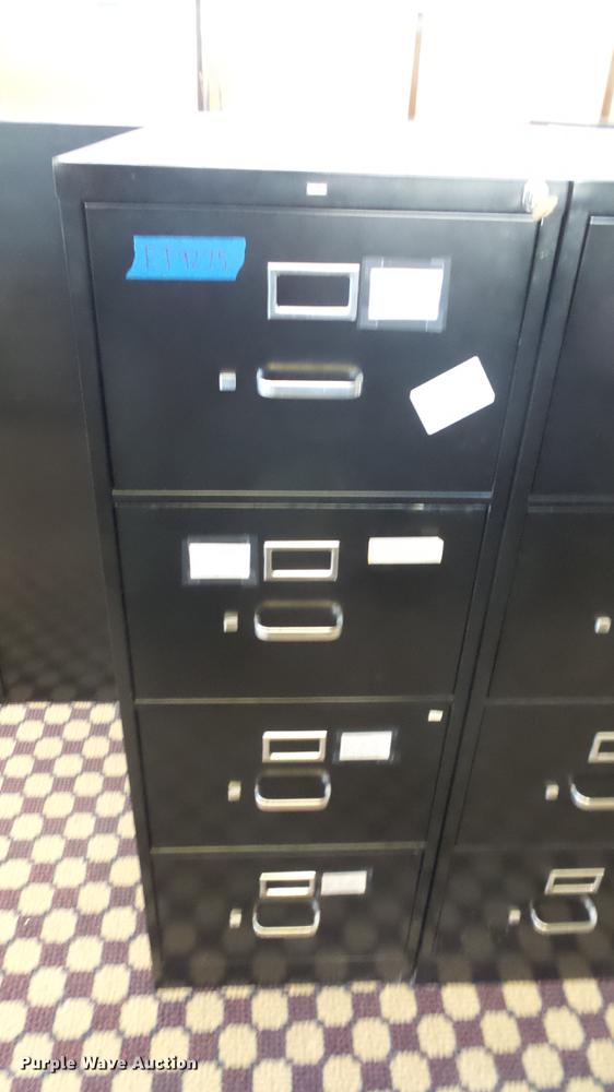 image for item ET9275 (18) Hon four drawer file cabinets