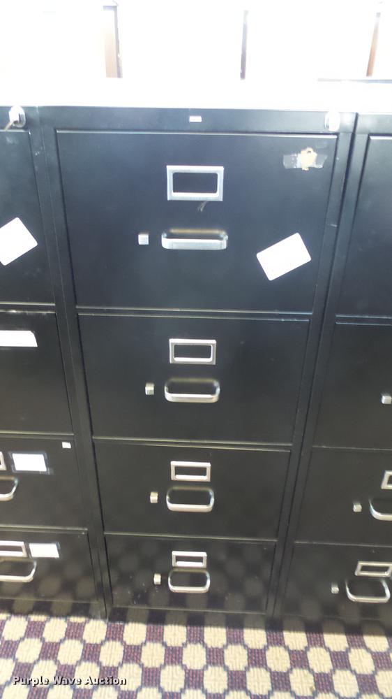 image for item ET9275 (18) Hon four drawer file cabinets