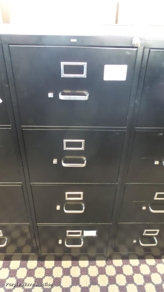 image for item ET9275 (18) Hon four drawer file cabinets