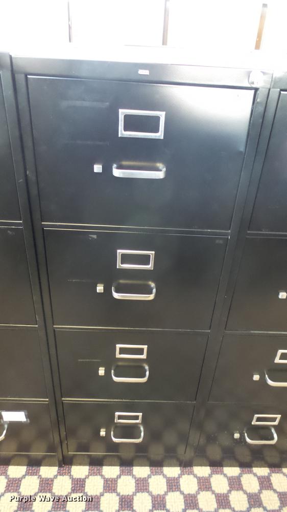 image for item ET9275 (18) Hon four drawer file cabinets