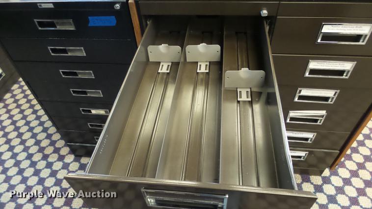 image for item ET9276 (10) assorted index card cabinets