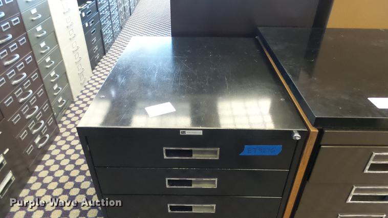 image for item ET9276 (10) assorted index card cabinets