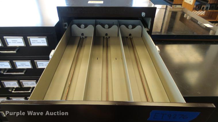 image for item ET9276 (10) assorted index card cabinets