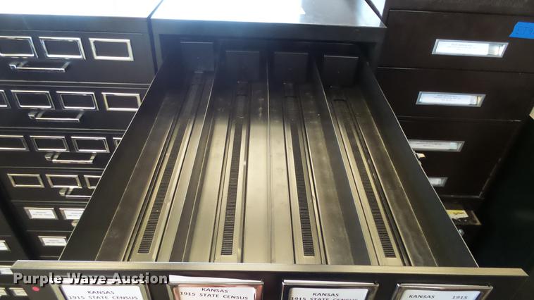 image for item ET9276 (10) assorted index card cabinets