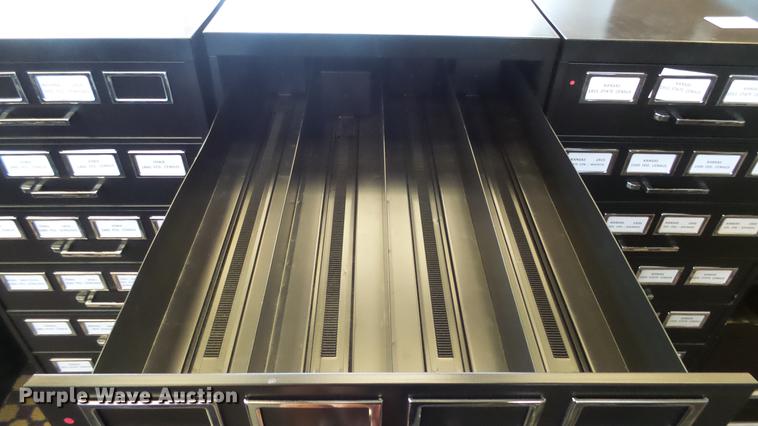 image for item ET9276 (10) assorted index card cabinets