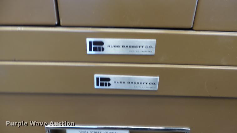 image for item ET9276 (10) assorted index card cabinets