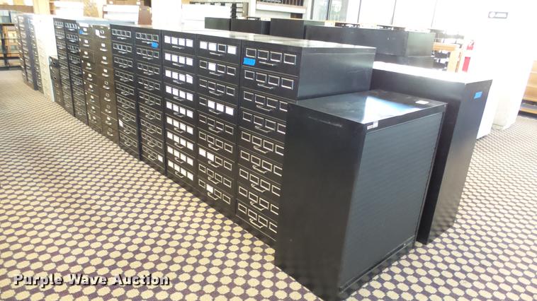 image for item ET9277 (20) index card cabinets