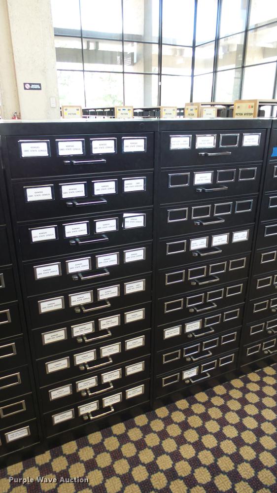 image for item ET9277 (20) index card cabinets