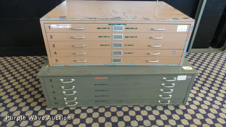 image for item ET9278 (2) map cabinets