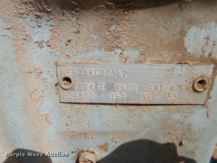 image for item DB8254 1968 Ford F600 feed mixer truck