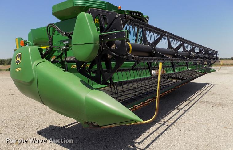 image for item DB9183 2010 John Deere 635D rigid draper head